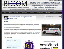 Tablet Screenshot of bloomhpac.com